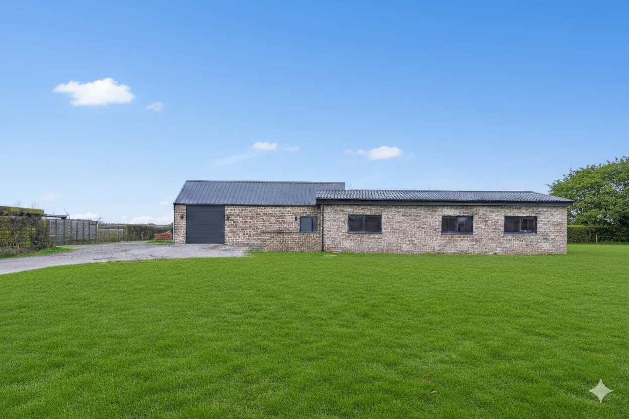 Blockx Woningbouw Arendonk Façade metsen rond bestaande woning in Dessel